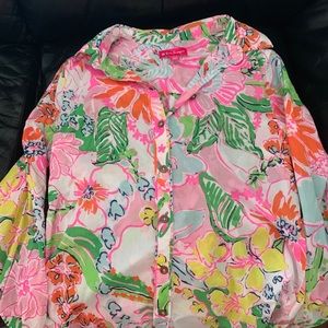 Lily Pulitzer for target blouse XS